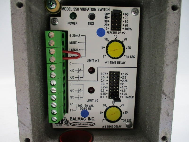 BALMAC 550 100-130VAC 1-30S NSNP