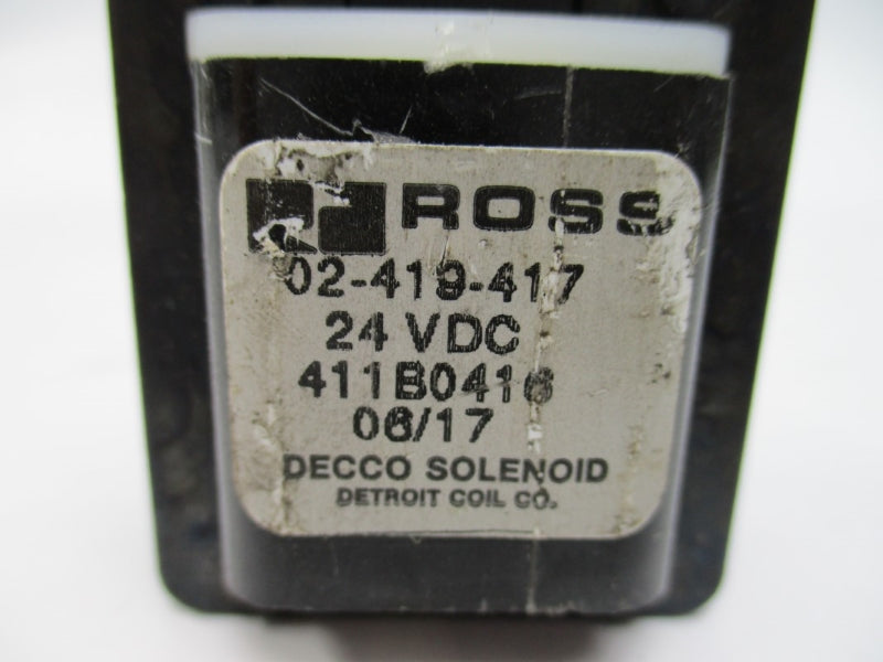 ROSS 411B0416 02-419-417 24VDC NSNP