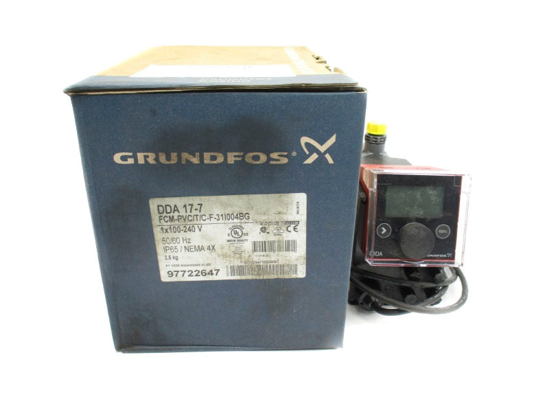 GRUNDFOS DDA17-7FCM-PVC/T/CF-31I004BG 100-240V 100PSI NSMP