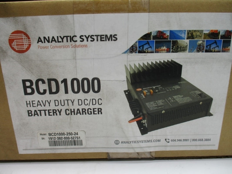 ANALYTIC SYSTEMS BCD1000-250-24 230-280VDC 6.5A NSMP