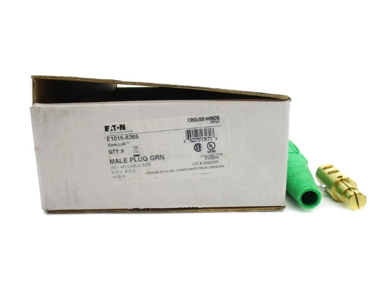 EATON E1016-8366 600V 400A (PKG OF 9) NSMP