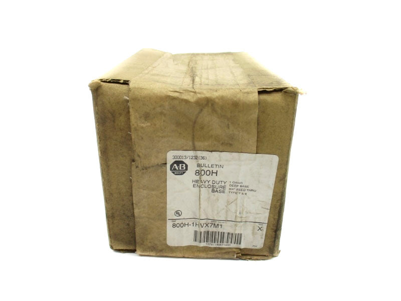ALLEN BRADLEY 800H-1HVX7M1 SER. X 3/4" (BR/WH) NSFS