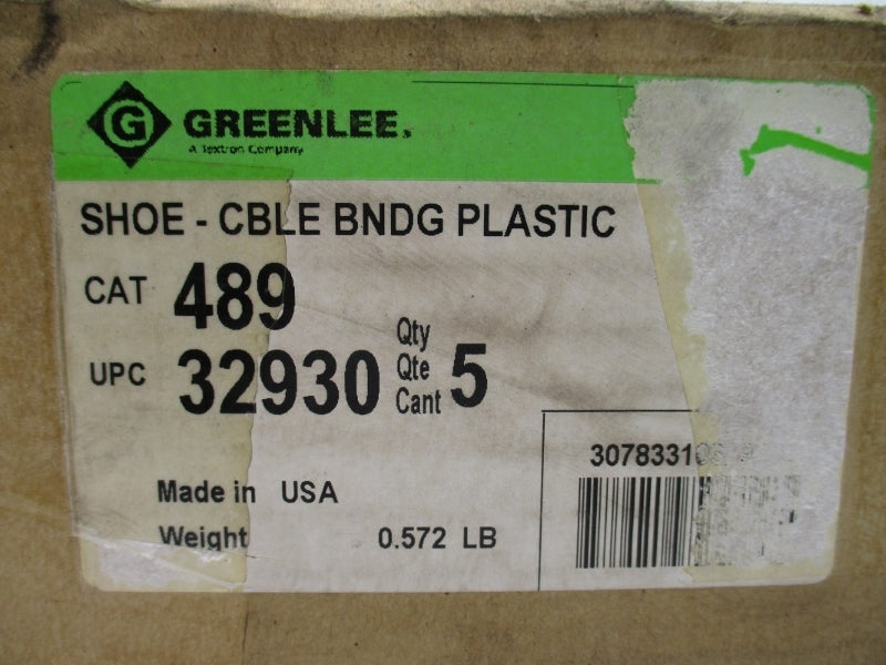 GREENLEE 489 (PKG OF 5) NSMP
