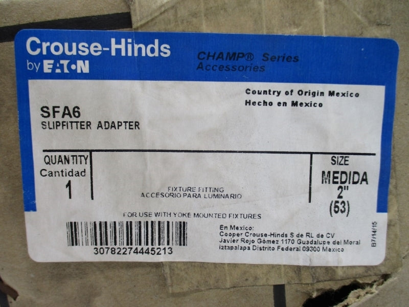 CROUSE-HINDS SFA6 2" NSFS