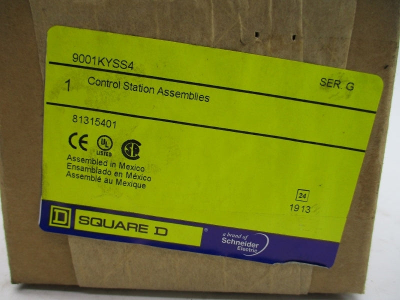 SQUARE D 9001KYSS4 SER. G NSFS