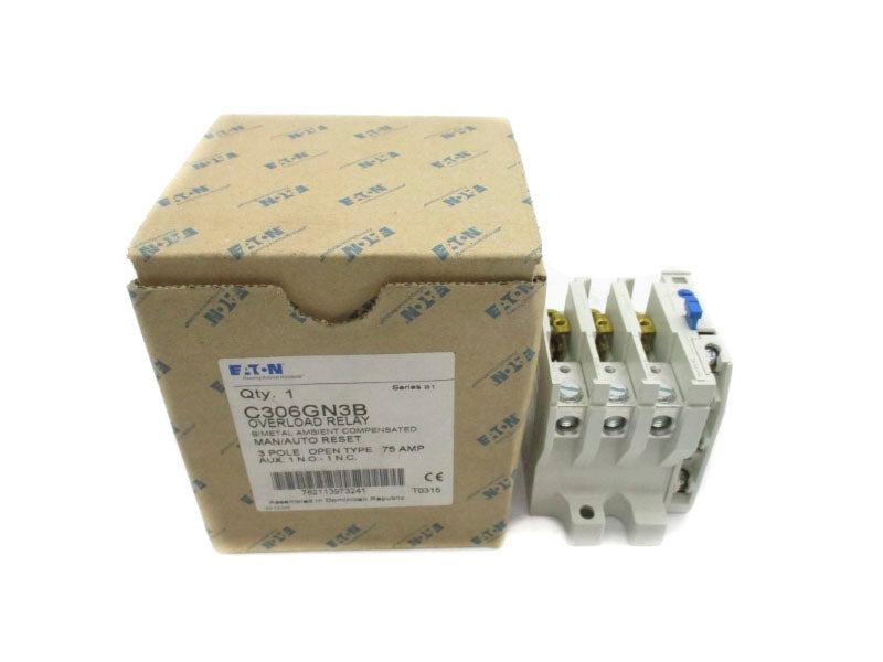 EATON C306GN3 SER. B1 600VAC 75A NSMP
