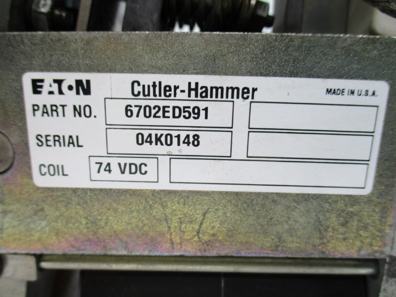 EATON 6702ED591 74VDC NSNP
