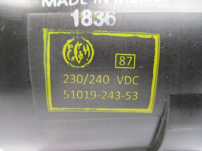 EC&M 51019-243-53 230/240VDC NSNP