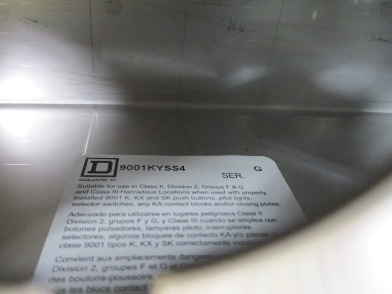 SQUARE D 9001KYSS4 SER. G NSNP