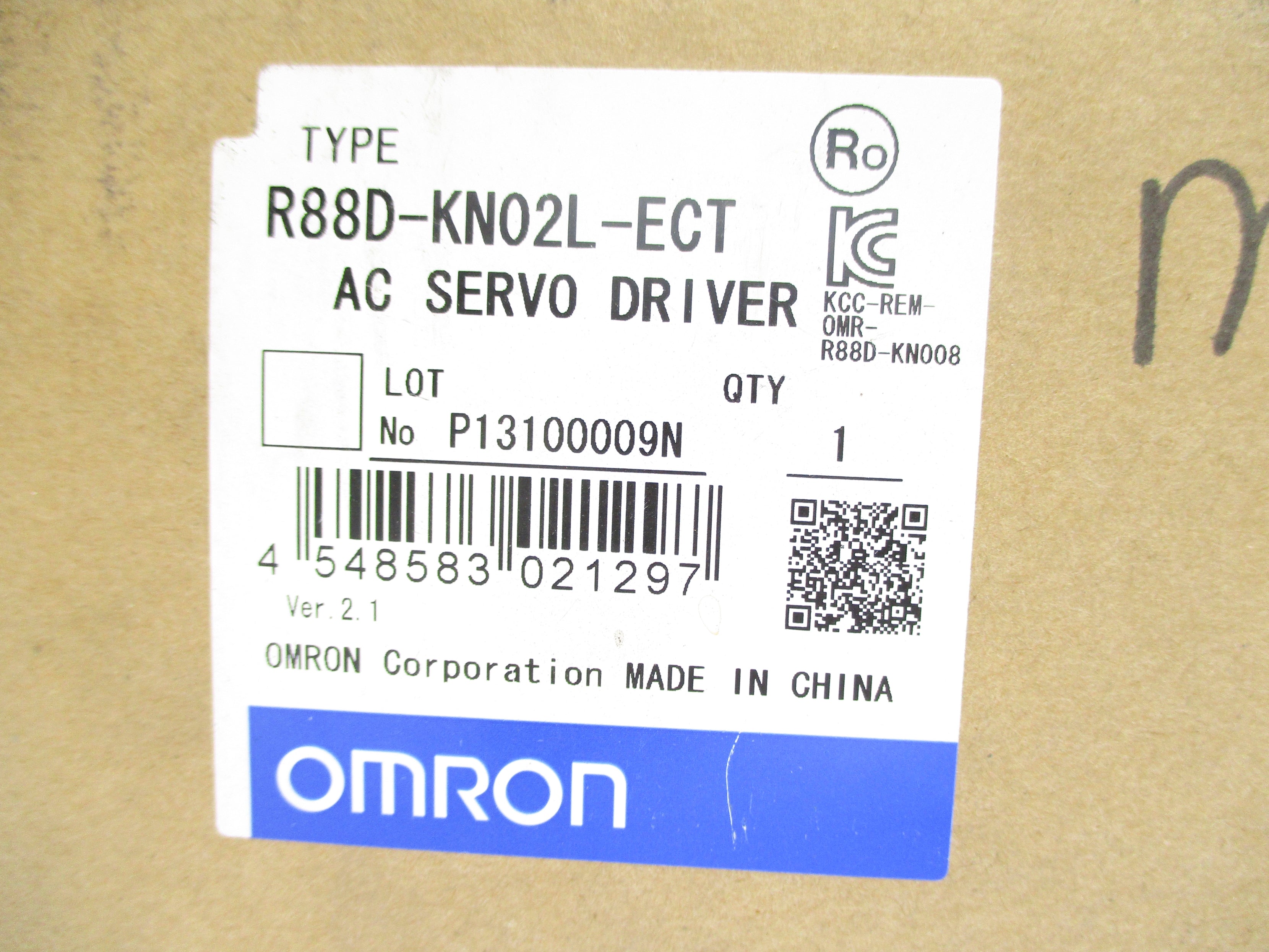 OMRON R88D-KN02L-ECT NSMP