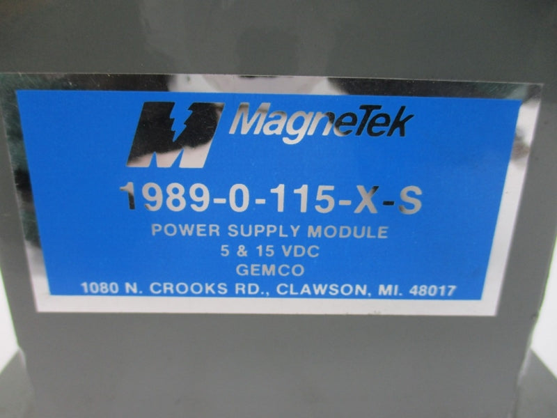 MAGNETEK 1989-0-115-X-S 5/15VDC NSNP