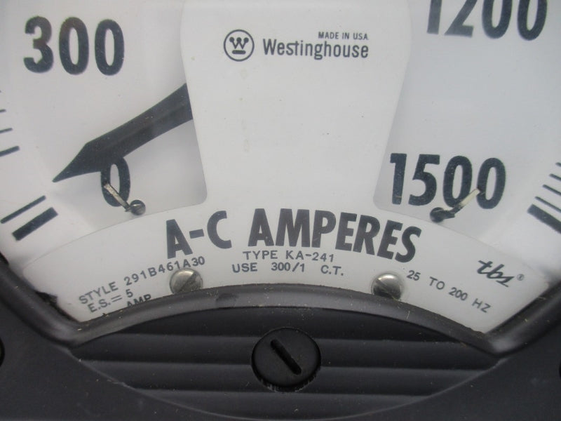 WESTINGHOUSE KA-241 291B461A30 0-1500ACA NSNP
