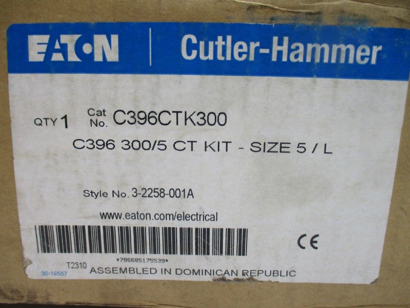 EATON C396CTK300 3-2258-001A NSMP