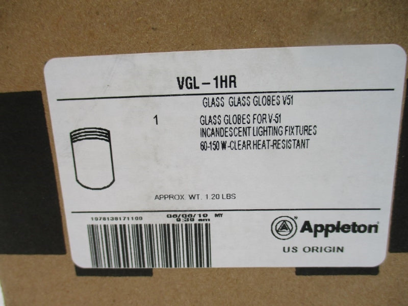 APPLETON VGL-1HR NSMP
