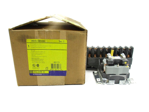 SQUARE D 8903LO80V02 SER. C 110/120V 20A NSMP