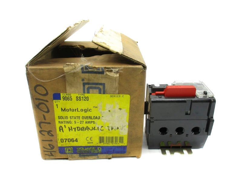 SQUARE D 9065SS120 SER. C 9-27A NSMP