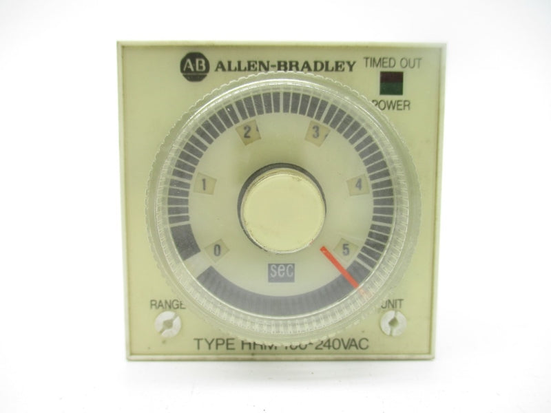 ALLEN BRADLEY 700-HRM12TA17 SER. A 100-240VAC 5A 0.05S-100H (BK/YL) NSMP