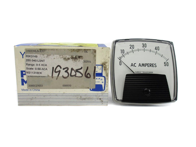 YOKOGAWA 250-340-LSNT 0-50ACA NSMP