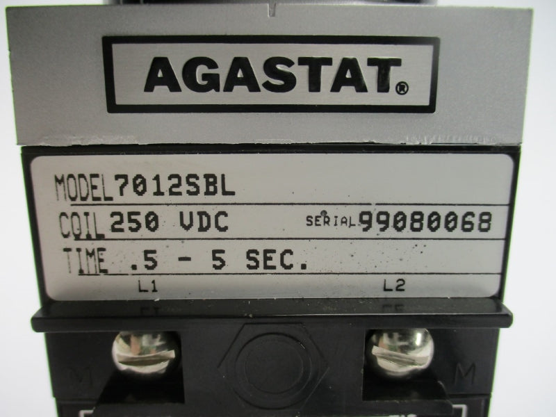 AGASTAT 7012SBL 250VDC .5-5S NSMP