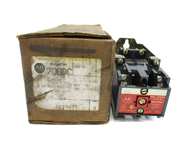 ALLEN BRADLEY 700DC-PK200Z2 SER. A 230-250VDC 60A (BR/YL) NSMP