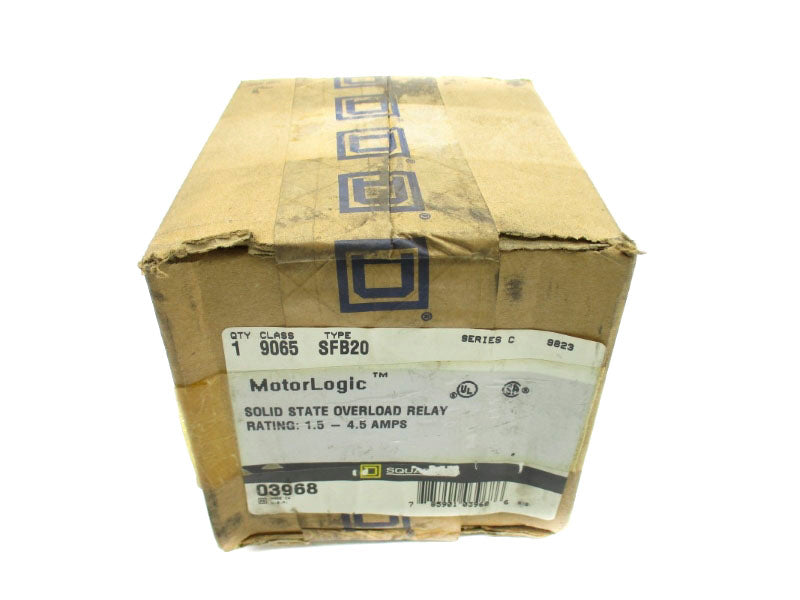 SQUARE D 9065SFB20 SER. C 1.5-4.5A NSFS