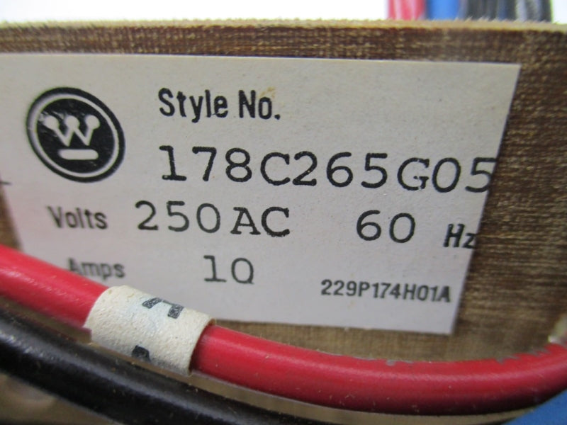 WESTINGHOUSE 178C265G05 250VAC 10A NSNP