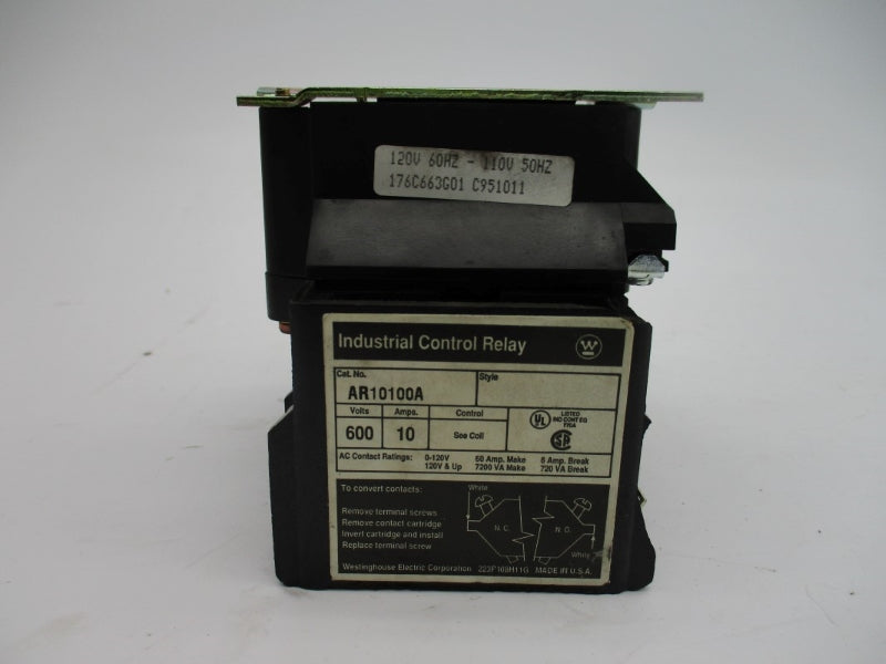 WESTINGHOUSE AR10100A 120V 10A NSMP