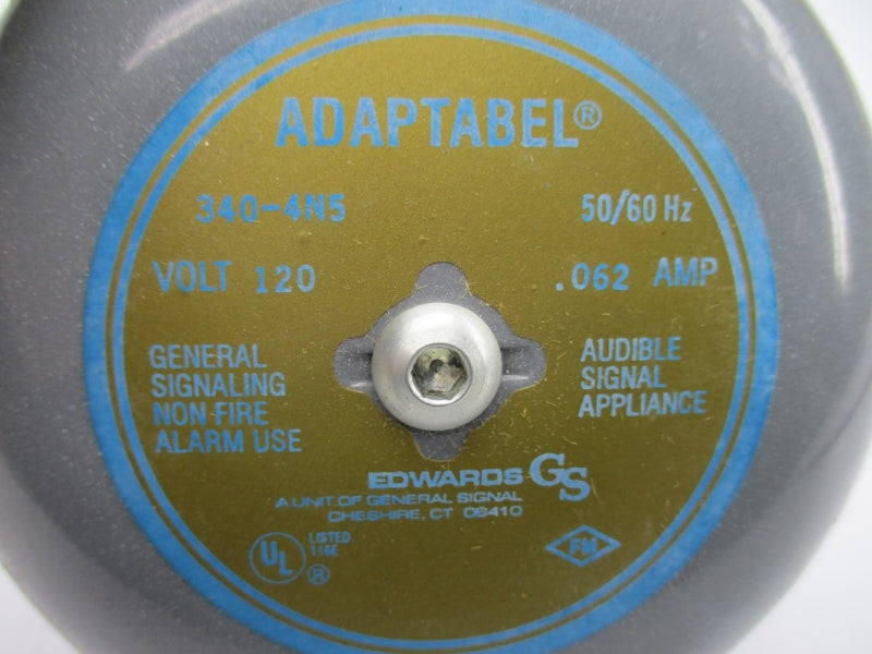 EDWARDS 340-4N5 120V .062A 4" NSMP