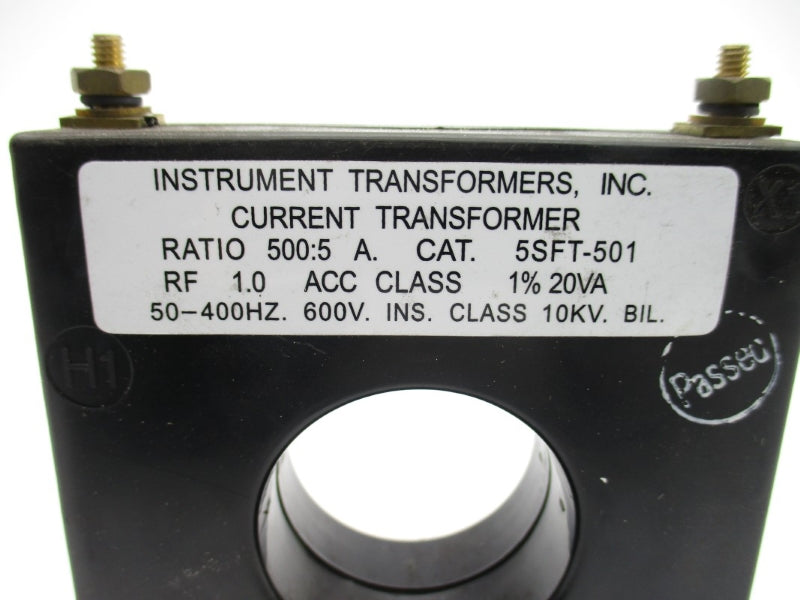 INSTRUMENT TRANSFORMERS 5SFT-501 600V NSMP