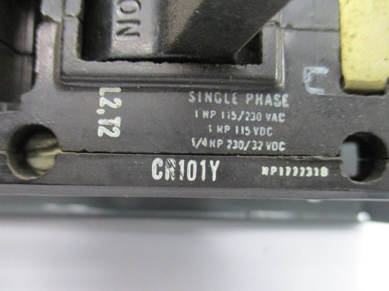 GENERAL ELECTRIC CR101Y1 115/230V (AS PICTURED) NSMP