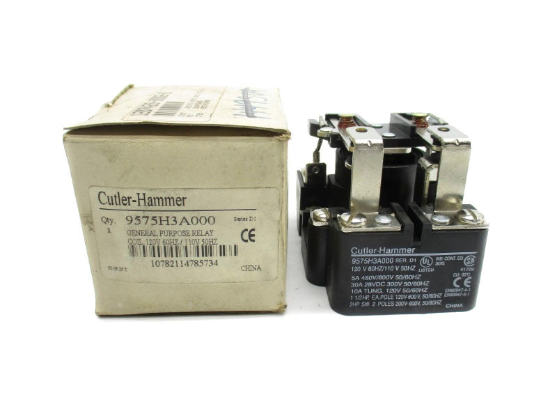 CUTLER HAMMER 9575H3A000 SER. D1 110/120V 30A NSMP
