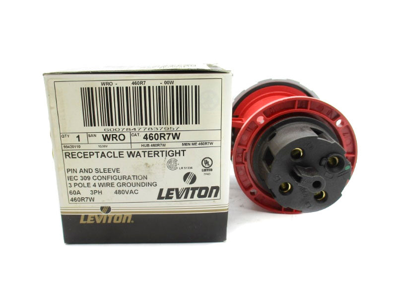 LEVITON 460R7W 480VAC 60A NSMP