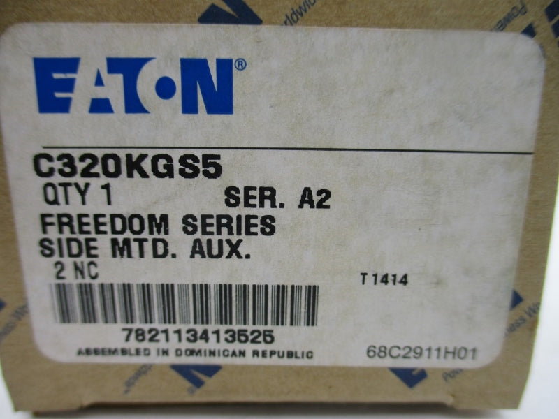 EATON C320KGS5 SER. A2 660VAC 10A NSMP