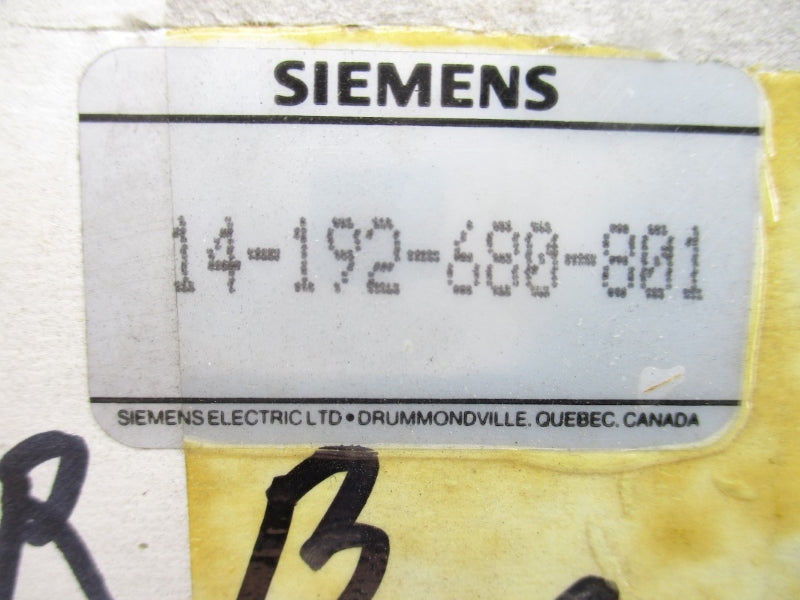 SIEMENS 14-192-680-801 NSMP