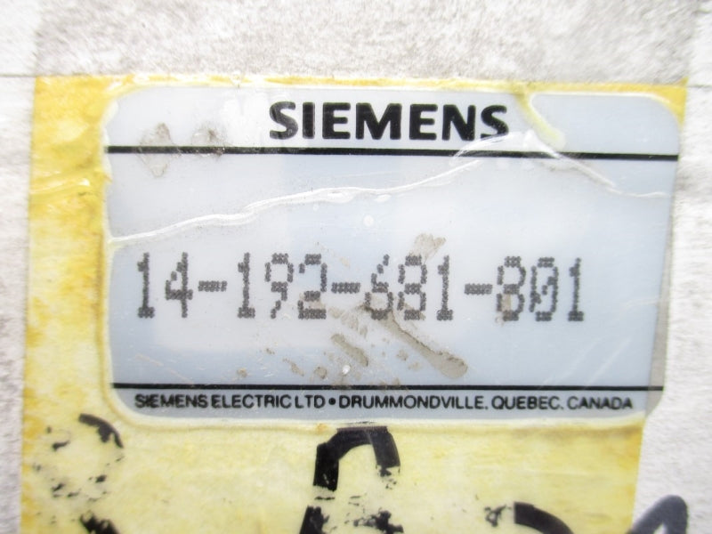 SIEMENS 14-192-681-801 NSMP