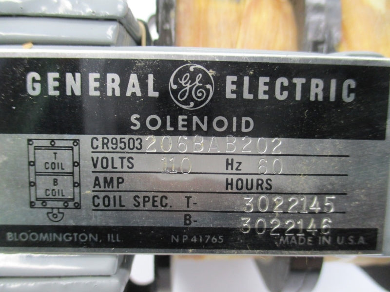 GENERAL ELECTRIC CR9503206BAB202 110V NSNP