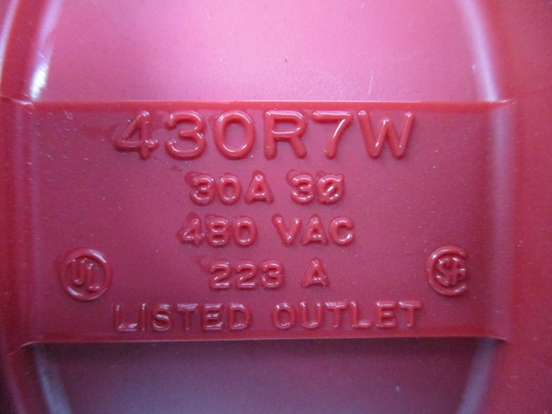 HUBBELL 430R7W 480VAC 30A NSNP