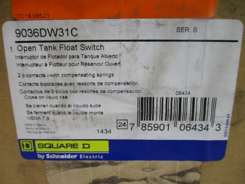 SQUARE D 9036DW31C SER. B 460-575V NSMP