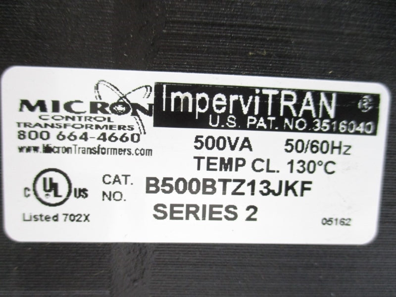 MICRON B500BTZ13JKF SER. 2 230/460V NSNP