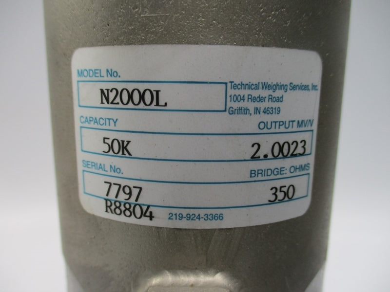 TECHNICAL WEIGHING SERVICES N2000L 50K NSNP