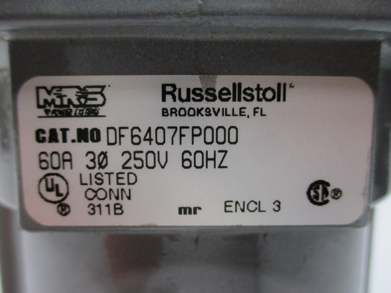 RUSSELLSTOLL DF6407FP000 250V 60A NSNP