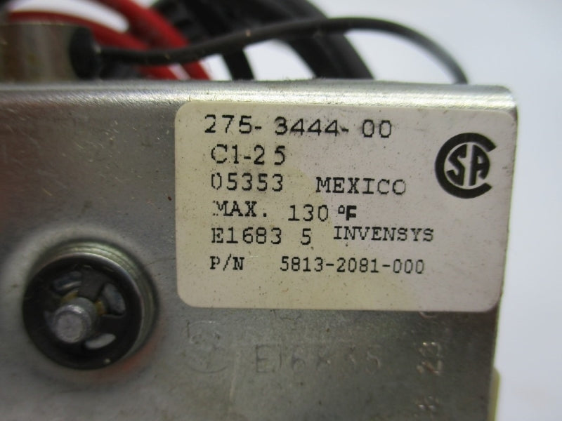 INDUSTRIAL MRO 5813-2081-000 275-3444-00 130'F NSNP