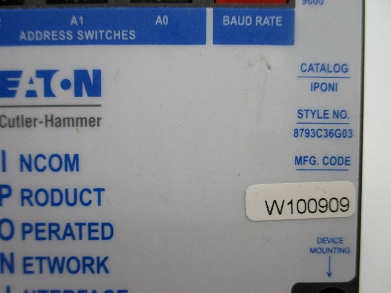 EATON IPONI 8793C36G03 NSMP