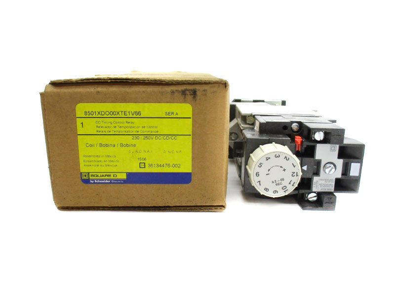 SQUARE D 8501XDO00XTE1V66 SER. A 230/250VDC 0.2-60S NSMP