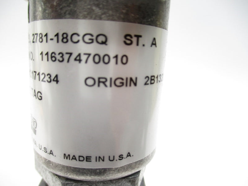 FOXBORO 2781-18CGQ NSNP