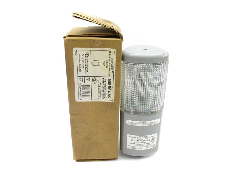 EDWARDS SIGNALING 108I-RGA-N5 120VAC 0.235A NSMP