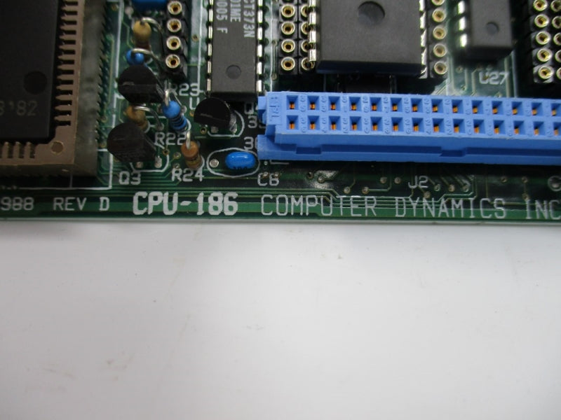 COMPUTER DYNAMICS CPU-186 REV. D NSNP
