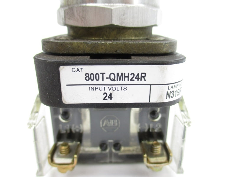 ALLEN BRADLEY 800T-QMH24R SER. T 24V (WH) NSMP