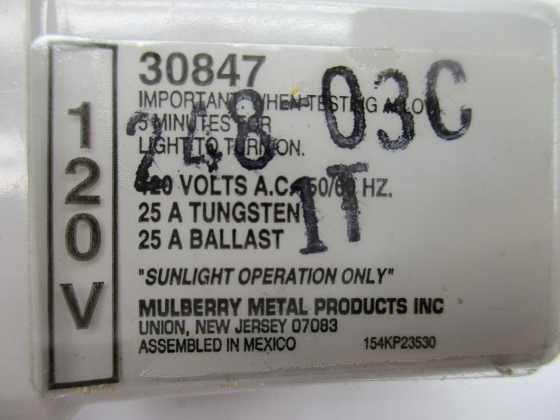 MULBERRY 30847 120VAC 25A NSMP