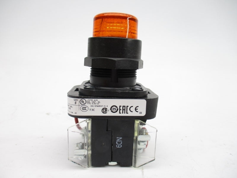 ALLEN BRADLEY 800H-QRT20A SER. F 240VAC/DC (WH) NSMP